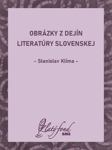 Obrázky z dejín literatúry slovenskej
